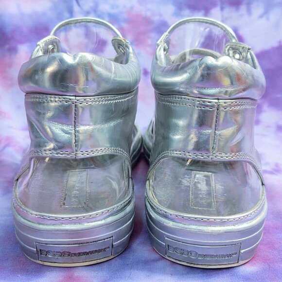 BCBGeneration Clear & Metallic Silver Sneakers: 7 - Picture 13 of 16